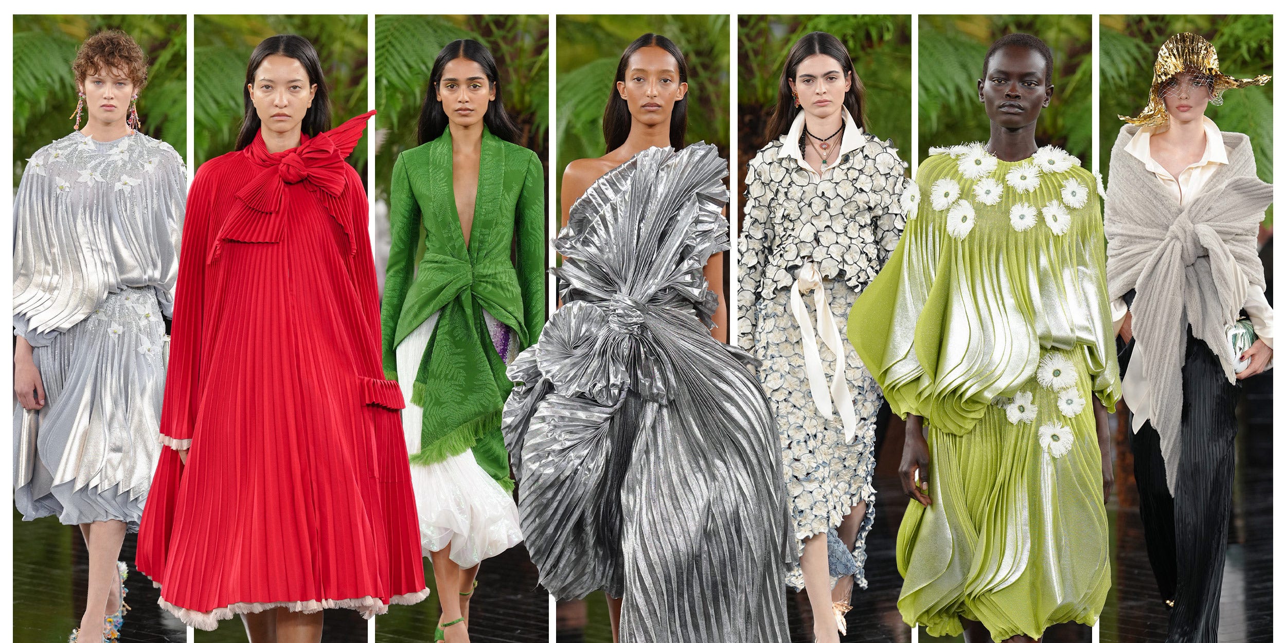 Jonathan Anderson's Dior Couture Draws on Lydia Benglis and Indian Craft