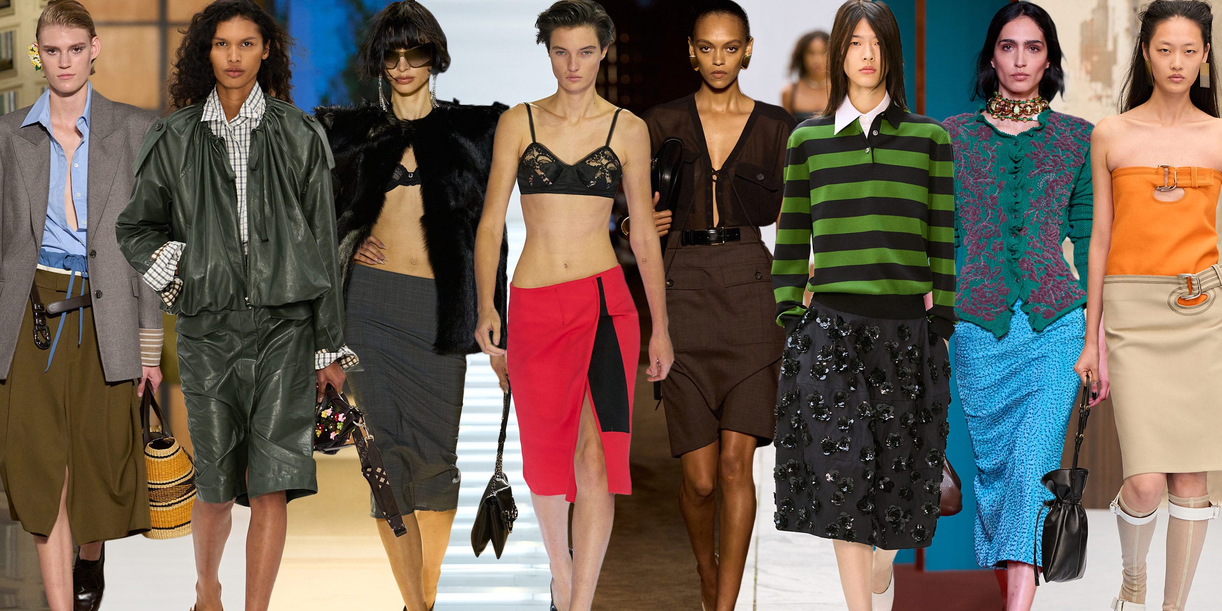 The Knee-Length Skirt Is Spring 2027's Defining Runway Trend